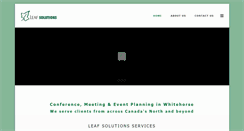 Desktop Screenshot of leafsolutions.ca